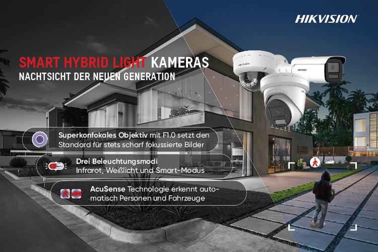 Hikvision Sicherheitskameras von Hikvision mit Smart Hybrid Light 1