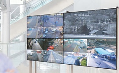 LCD-Monitore zur grenzenlosen Bilddarstellung auf Videowänden