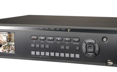 4-Kanal-H.264-DVR-Recorder mit integriertem LCD-Monitor