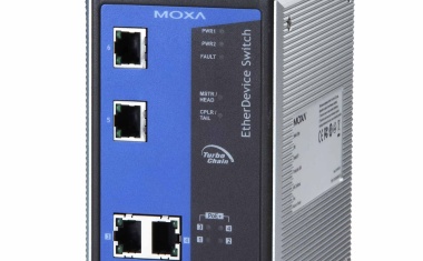 Moxa mit neuen PoE+ Industrial Ethernet Swiches