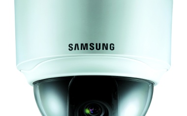 Netzwerk-Domekamera von Samsung mit Personenzählung