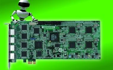 PCI Express Video und Audio Capture Card mit vier HDMI Input Ports