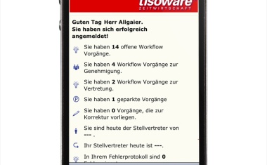 tisoware stellt auf der Personal 2012 Süd mobile Lösungen für Zeiterfassung und Zutrittssicherung vor