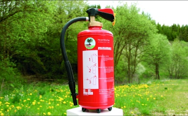 Minimax stellt neuen Feuerlöscher für modernen und umweltschonenden Brandschutz vor