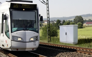 Rittal stellt auf der Inno Trans 2012 Systemlösungen für die stationäre Bahn-Infrastruktur vor