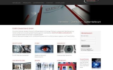 Elbex: Auftritt im Web - mit neuen Inhalten