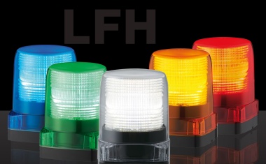 Neue LED-Signalleuchten von Patlite für den Außenbereich