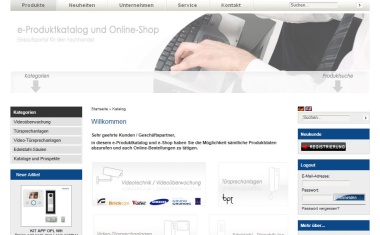 Neuer e-Produktkatalog und e-Shop von Kucera