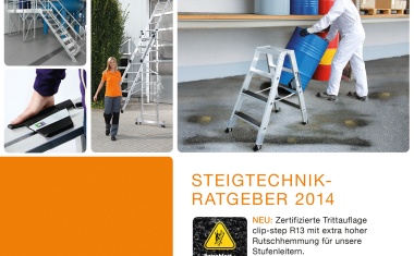 Günzburger Steigtechnik bietet Steigtechnik-Ratgeber 2014 an
