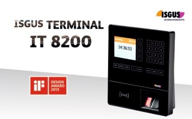 Isgus Terminal IT 8200 erhält iF Design Award 2015