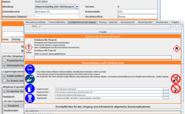 tec4U: Prozesssicheres Gefahrstoffmanagement mit GeMaSy