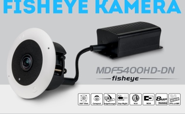 Diskreter 360°-Rundum-Blick mit Dallmeier IP-Fisheye-Kamera
