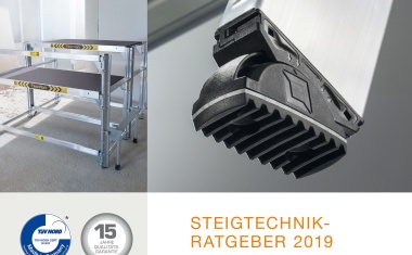 Günzburger Steigtechnik stellt neuen Steigtechnik-Ratgeber 2019 vor