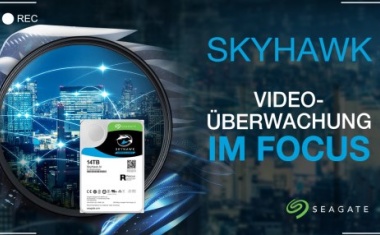 Videodaten-Speicherung mit speziell angepassten Seagate SkyHawk-Laufwerken