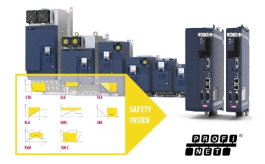 KEB: Antriebe geberlos und sicher über Profinet regeln