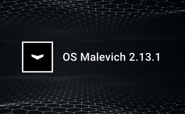 Ajax: OS Malevich 2.13.1 Update