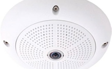 Ultra compact and weatherproof IP dome camera