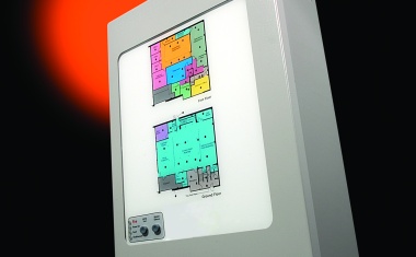 Revolution in fire alarm mimic display technology