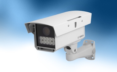 High-performance license plate imager for IP video surveillance from Bosch