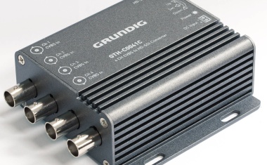 Analogue System Upgrades: Grundig’s Four Channel, Analogue To HD-SDI Converter Makes It More Cost-Effective