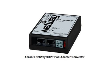 Altronix Dual Output Power Converter Provides PoE+ and 12VDC Simultaneously