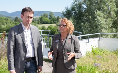 Baden-Württembergs Finanz- und Wirtschaftsminister Dr. Nils Schmid besuchte tisoware
