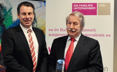 Werner Wagner als Familienunternehmer des Jahres 2016 ausgezeichnet