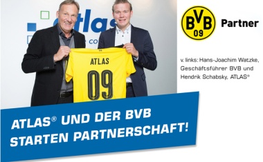 Atlas und Borussia Dortmund schließen Partnerschaftsvertrag