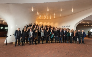 Wagner beim Dialogformat für Architekten und Planer in der Hamburger Elbphilharmonie