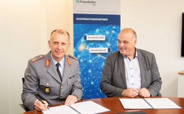 Kommando Cyber- und Informationsraum und Fraunhofer FKIE schließen Bündnis für IT-Sicherheit