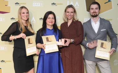 Effie-Award für A1 Digital und Heimat Wien