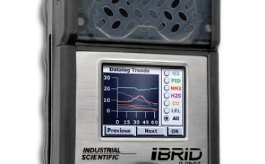 Industrial Scientific: Gaswarnsystem MX6 iBrid mit LCD-Vollfarbanzeige für Ex-Zone 1