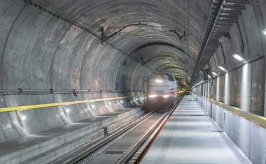 Brandschutz von Siemens für den Gotthard-Basistunnel