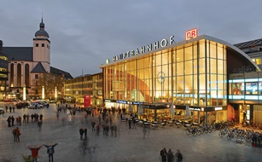 Videoüberwachung im Hauptbahnhof Köln