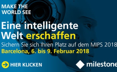 Milestone Systems stellt auf der MIPS 2018 eine „intelligente Welt“ vor