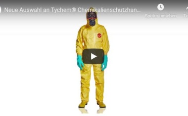 Persönliche Schutzausrüstung von DuPont: Neue Auswahl an Tychem-Chemikalienschutzhandschuhen