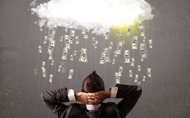 Wolkig ist das neue Heiter: Geldregen aus der Cloud