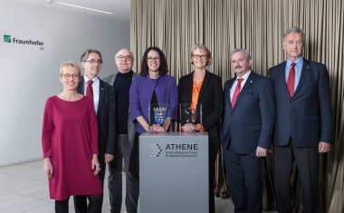 Athene in Darmstadt -  Fraunhofer und Darmstädter Hochschulen treiben Cybersicherheit für erfolgreiche Digitalisierung voran