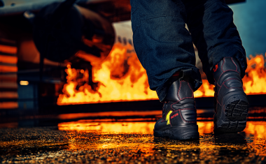 Stiefel, die durchs Feuer gehn. Starker Schutz und Tragekomfort – wie passt das zusammen?