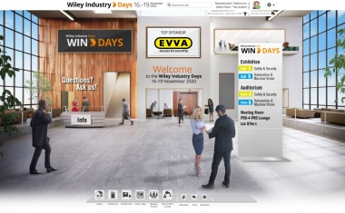 Wiley Industry Days: Blick in Hallen, Räume - und auf die Funktionen