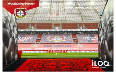 Kooperation: iLoq ist Safety Partner von Bayer 04 Leverkusen