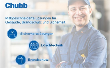 Chubb Deutschland–Komplettanbieter für Gebäudetechnik, Brandschutz- und Sicherheitslösungen