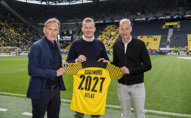 Atlas verlängert Premium-Partnerschaft mit Borussia Dortmund