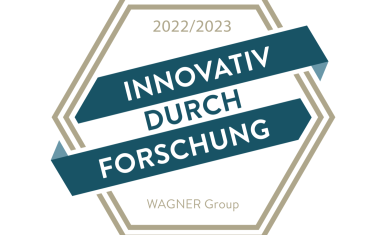 Wagner erhält Innovationssiegel „Innovativ durch Forschung“