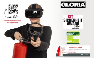 Mit dem VR Fire Trainer von Gloria auf der Überholspur