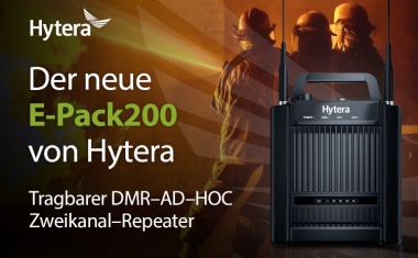 Fast Deployment: Der neue E-Pack200 Repeater von Hytera