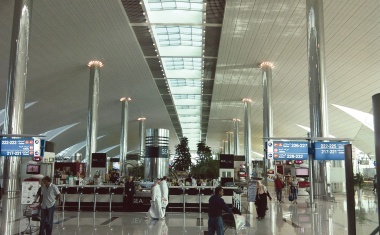 Dubai International Airport equipped with Public Address and Emergency Sound System from Bosch