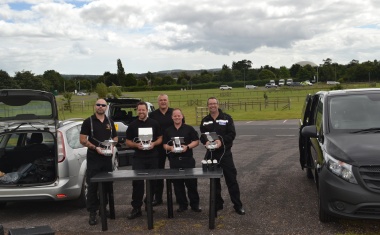 SSAIB helps police forces in pioneering drones deployment