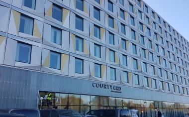 Luton Airport Courtyard by Marriott gets Cybersecure Video Protection