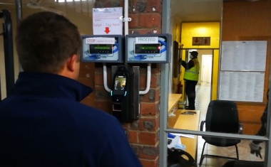Touchless Temperature Screening Solution at Crocodile River Mine in South Africa